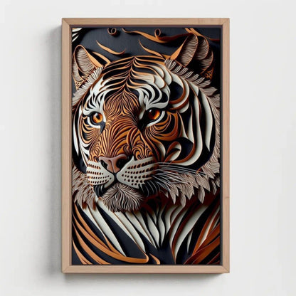 Bold Tiger Wall Art