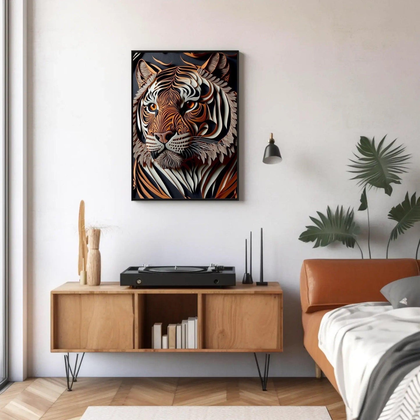 Bold Tiger Wall Art