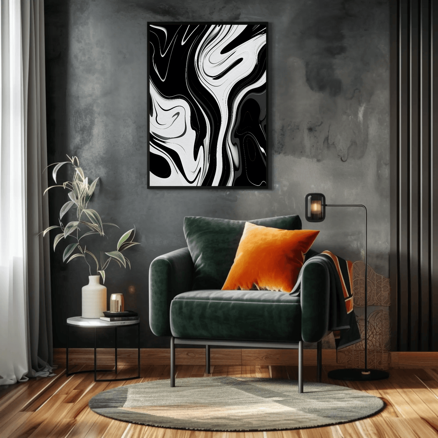 Abstract Forms Wall Art