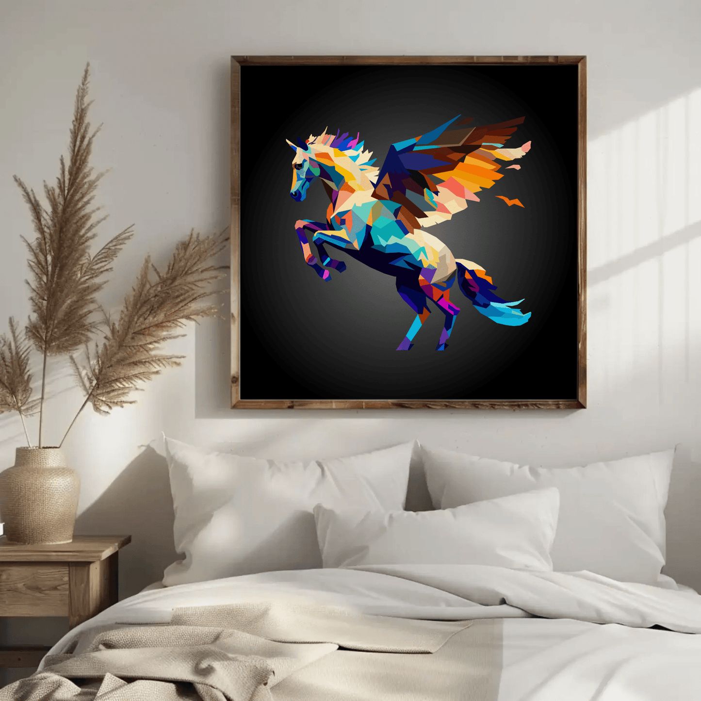 Vibrant Pegasus Wall Art