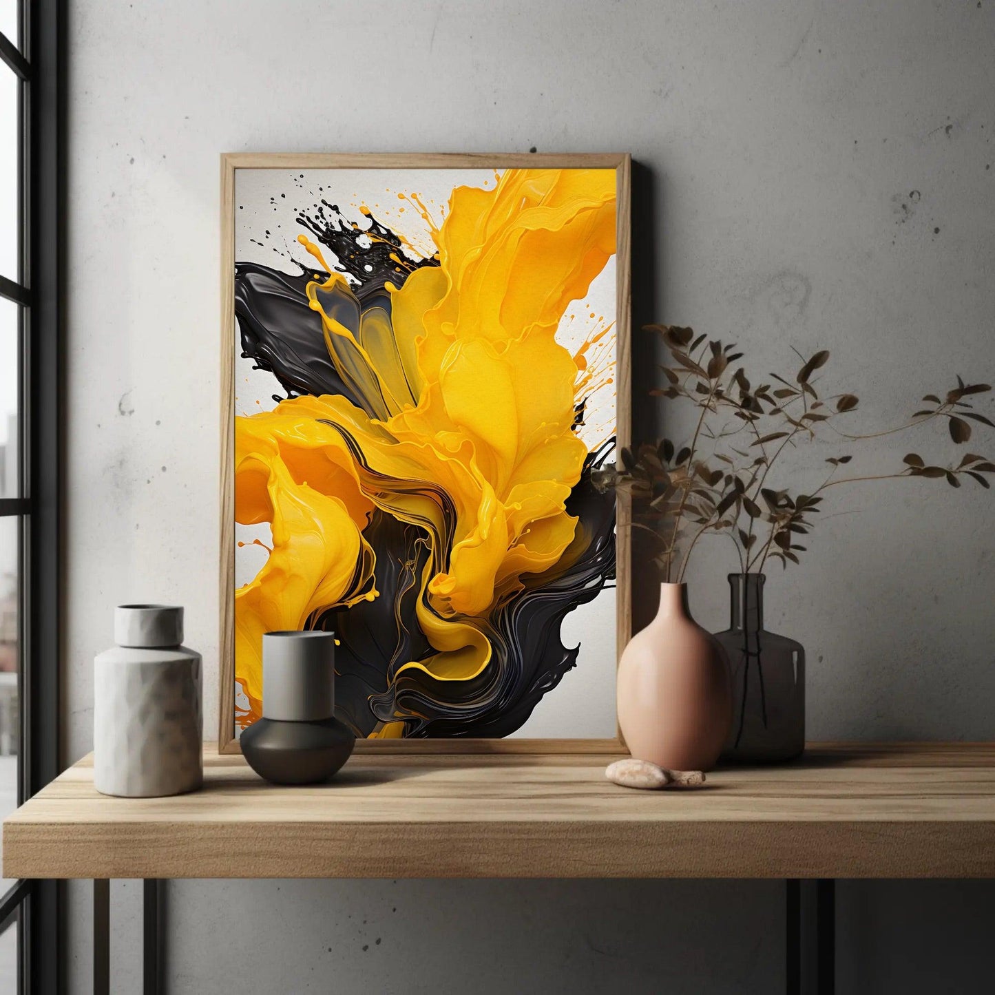 Abstract Fluid Art Wall Art