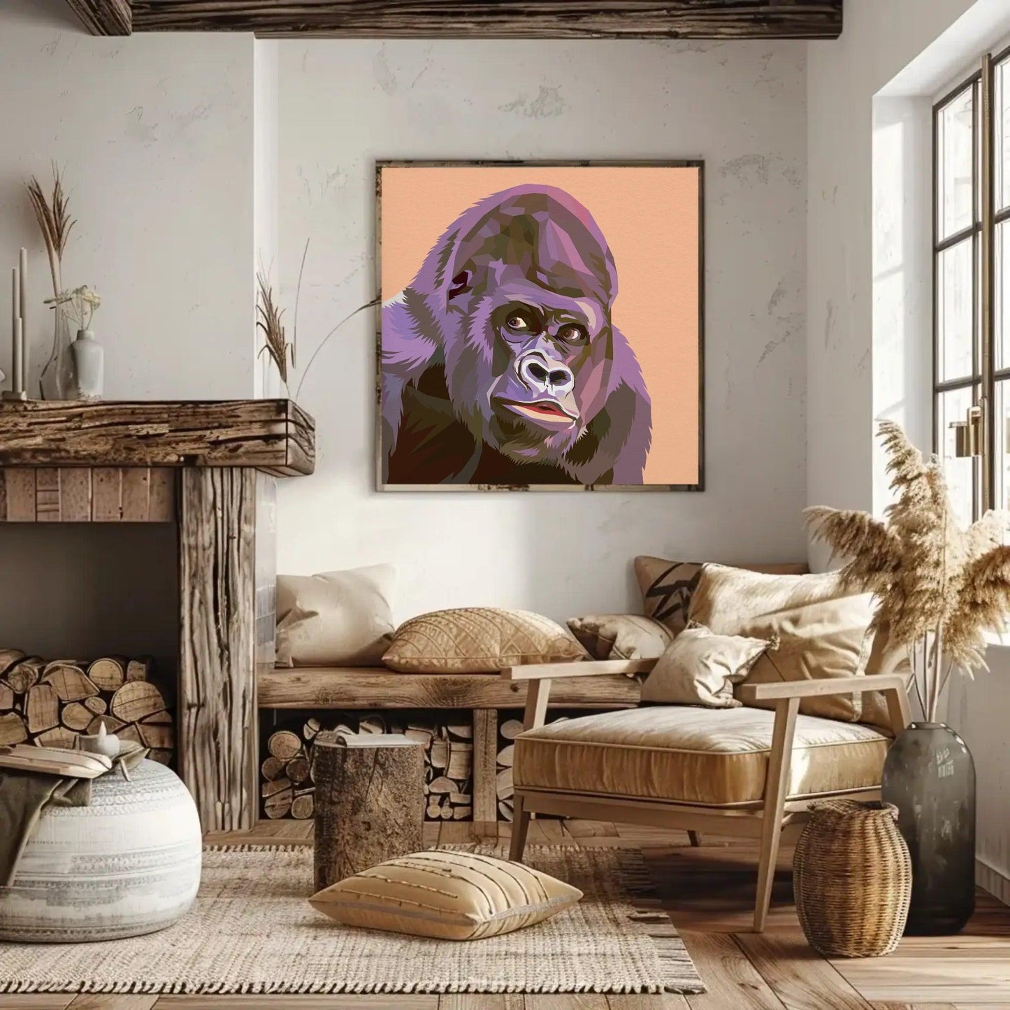 Gorilla Animal Wall Art