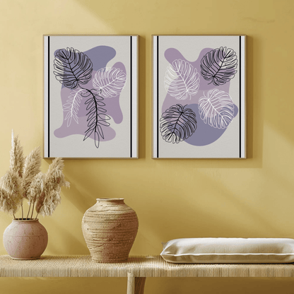 Vintage Bohemian Floral Wall Art