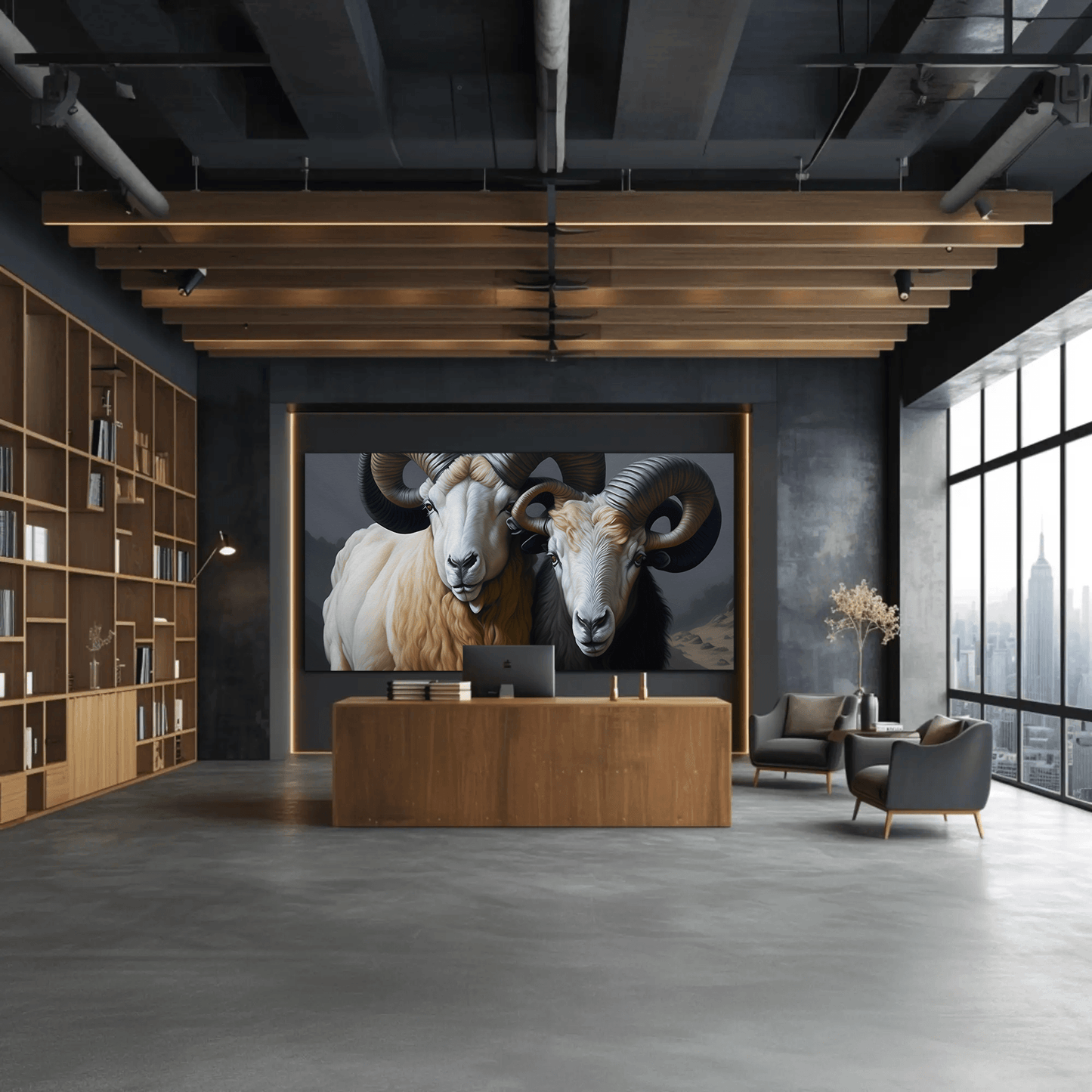 Stunning Ram Wall Art