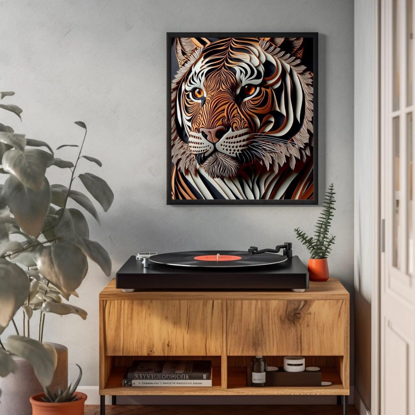 Bold Tiger Wall Art