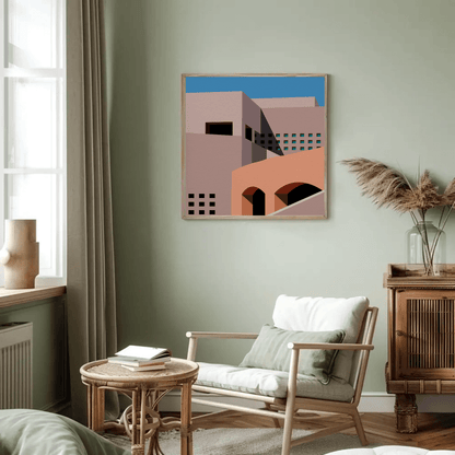 Timeless Landmark Architecture Wall Art