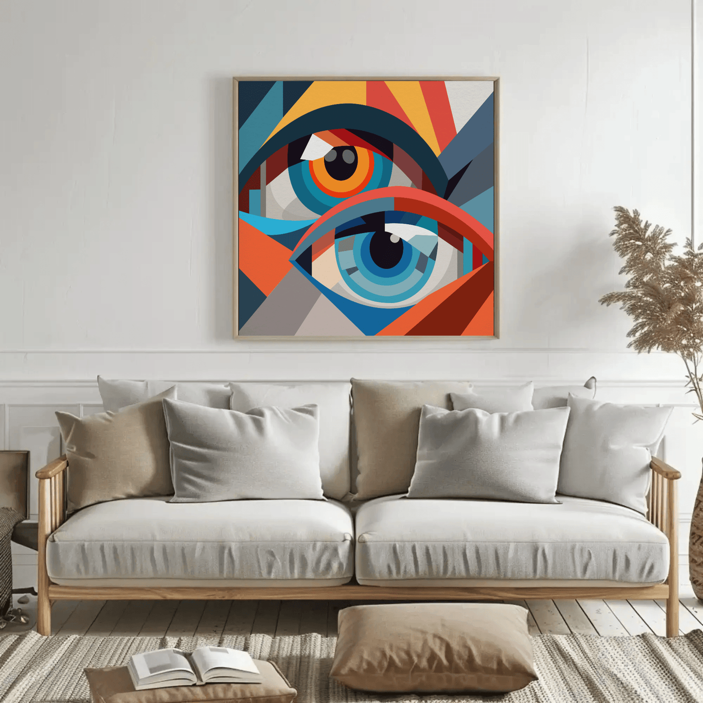 Ethereal Mystical Faces Wall Art