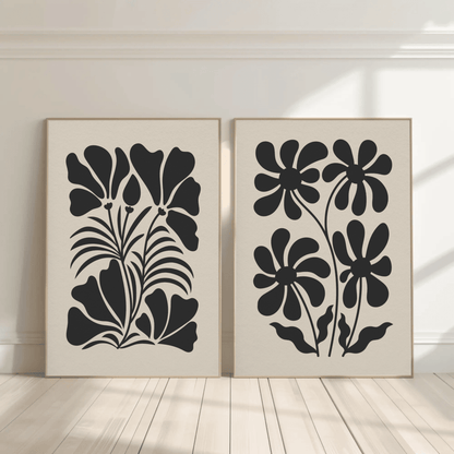 Leafy Retreat Botanical Wall Decor- Set of 2