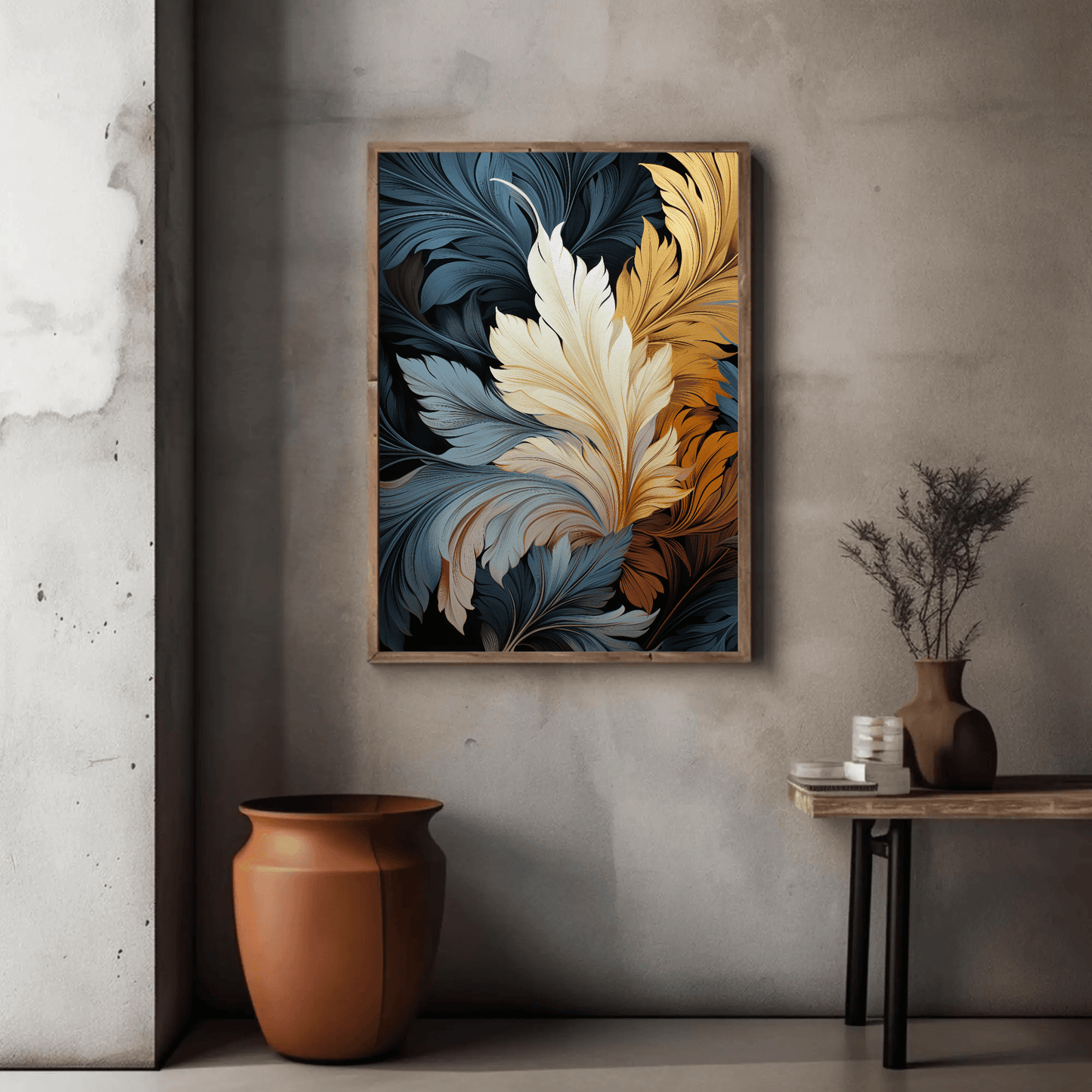 Garden Essence Abstract Wall Art