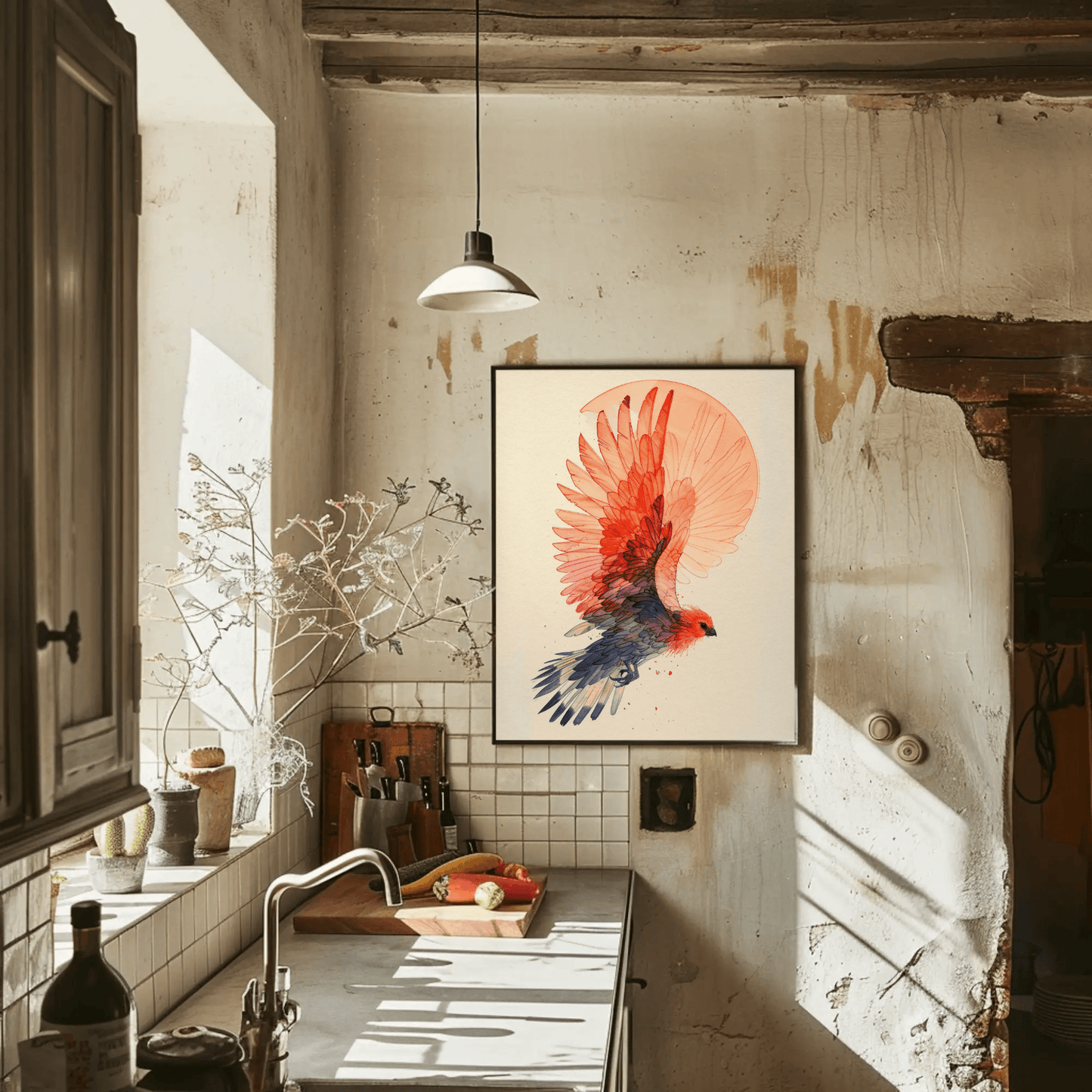 Soaring Elegance Bird Wall Art