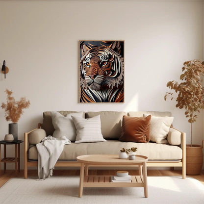 Bold Tiger Wall Art