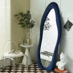 3 ft/ 36x17 in / Midnight Blue Suede Velvet