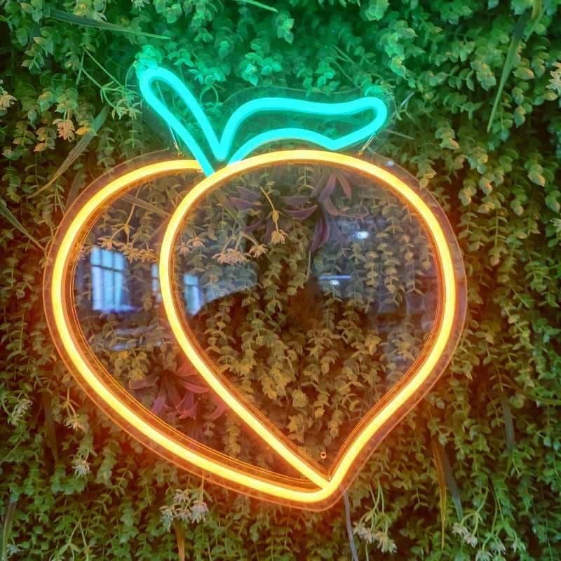 Peach Neon Sign - Uber Decor