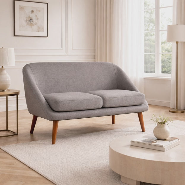 Milo 49" 2 Seater Loveseat Customisable Mid-Century Modern Sofa for Compact Living