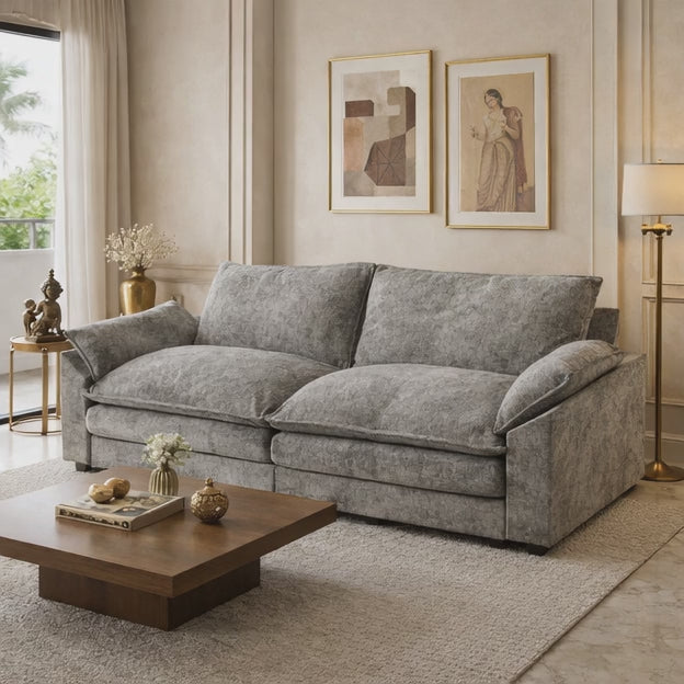 Manila 80" Loveseat Sofa- 2 Seater Sofa for Living Rooms and Personal Spaces