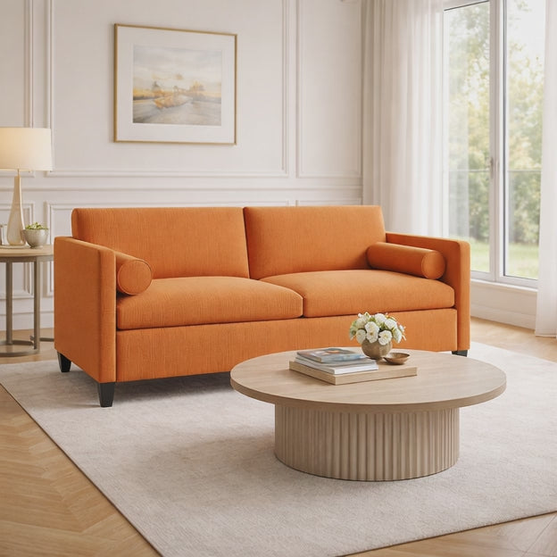Tallinn 67" Upholstered 2 Seater Couch Spacious Modern Sofa for Stylish Interiors