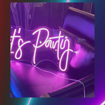 custom neon sign