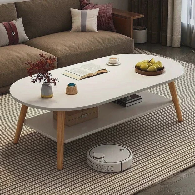 Orinoco Luxe Modern Coffee Table Versatile Round Centerpiece for Living Room or Dressing Corners
