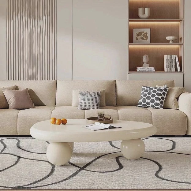 Rhine Lucido Italian Postmodern Standing Coffee Table Versatile Design for Living Room Study and Lounge Spaces