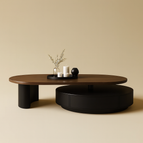 Black/Walnut Brown