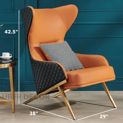 Nordic Luxe Recliner Set – Modern Lounge Chair with Ottoman for Living Room & Hotel Lounge