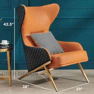 Nordic Luxe Recliner Set – Modern Lounge Chair with Ottoman for Living Room & Hotel Lounge - Uber Decor