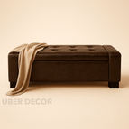 Dark Chocolate Brown Leatherette