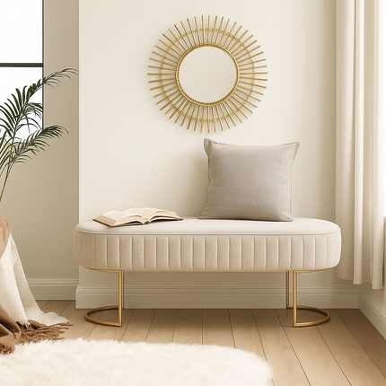 BELLA - Upholstery Fabric- Soft Beige