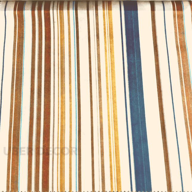 Articaro- Printed Suede Upholstery Fabric- Sahara Breeze Stripes