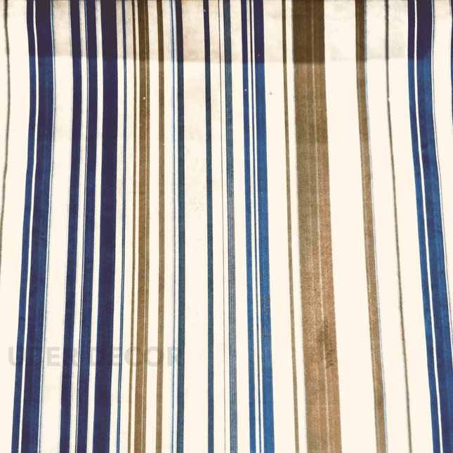 Articaro- Printed Suede Upholstery Fabric- Harbor Tide Stripes