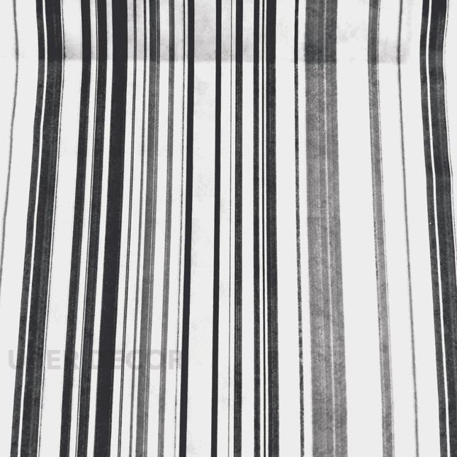 Articaro- Printed Suede Upholstery Fabric- Stripe Graphite Linearity