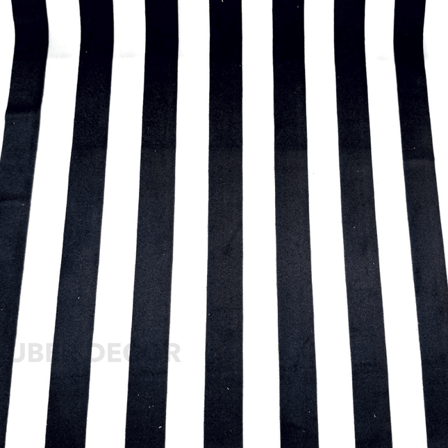 Articaro- Printed Suede Upholstery Fabric- Metro Stripe