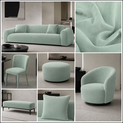SPYDER - Upholstery Fabric- Mint Green