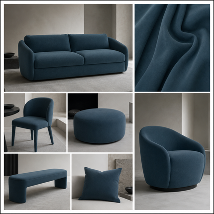 SPYDER - Upholstery Fabric- Deep Teal