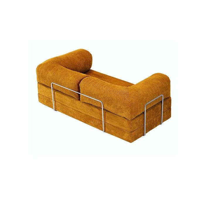 The Teddy Block Sofa- 5-in-1 Modern Adjustable Sofa Cum Bed for Guest Room, Kids Room, Bedroom or Living Room- Custom Fabric and Size