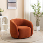 Burnt Orange  Fuzzy Boucle