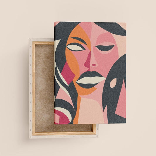 The Face in the Mirror Wall Art - Uber Decor