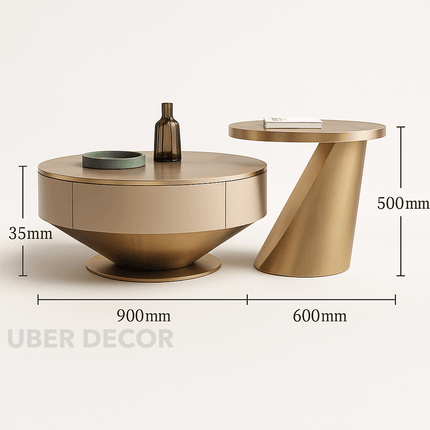 Liora Edge – Luxury TV Cabinet, Modern Glam Console, European Inspired Design