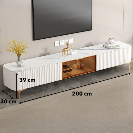 Cavira Lux – Modern Coffee Table With Nordic Inspired Design TV Unit