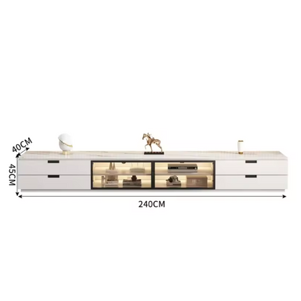 Nuvia Core – Modern TV Unit, Luxury Modular Coffee Table with European Inspired Design