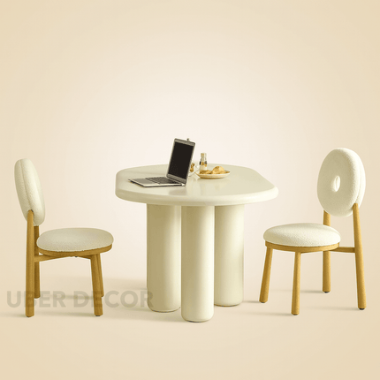 Hearthome Nordic Modern Dining Set – Cozy Contemporary Elegance for Dining Spaces