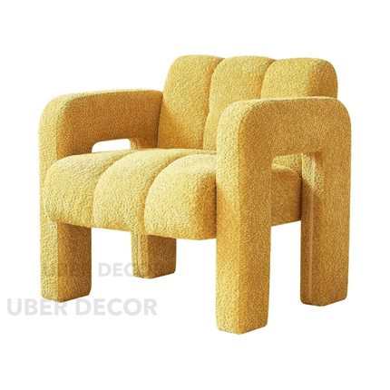Avira Regal Bedroom Accent Chair - Comfy Reading Nook Chair for Home