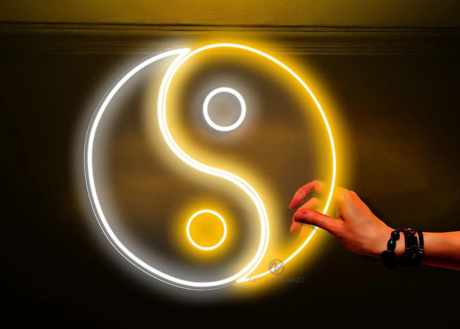 Ying Yang Neon Sign - Uber Decor