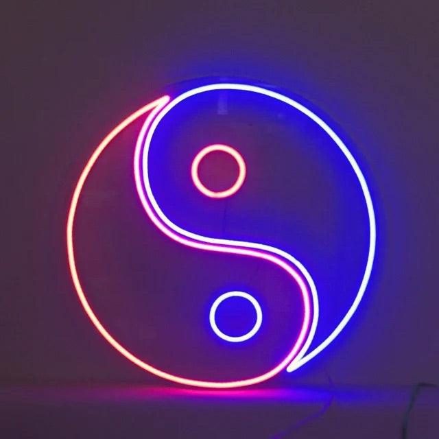 Ying Yang Neon Sign - Uber Decor